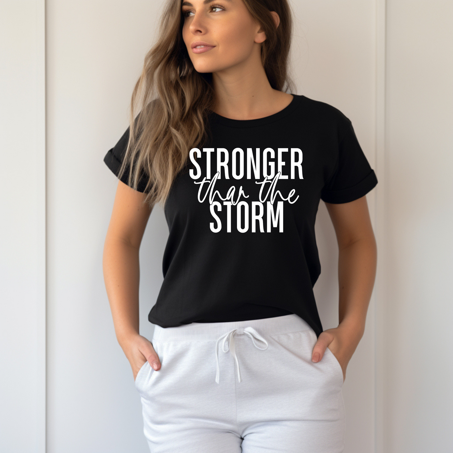 Stronger than the storm T-shirt