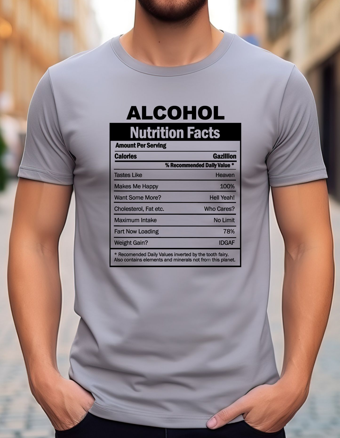 Alcohol Nutrition facts T-shirt, Funny alcohol shirt, Day drinking shirt, Funny tee, Sarcastic t-shirt, Drink lover shirt, Drinking party shirt, Funny drinking shirt, Drinking night shirt, Drinking shirt, Funny shirt for drinker, Alcohol apparel trendy graphic tee, Funny drunk t shirt, Dad shirt, Fathers day gift, Novelty graphic tee, Husband gif, Funny party shirt
