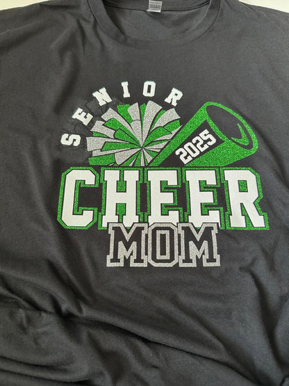 Senior Cheer Mom 2025 T-shirt